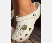 New!  Shoe Charm - Rock of Gibraltar